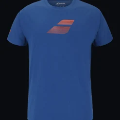 Babolat Exercise Big Flag Tee Mann> Tops