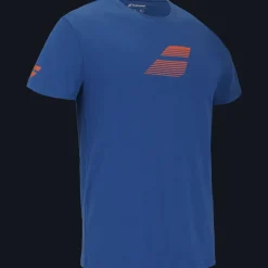 Babolat Exercise Big Flag Tee Mann> Tops