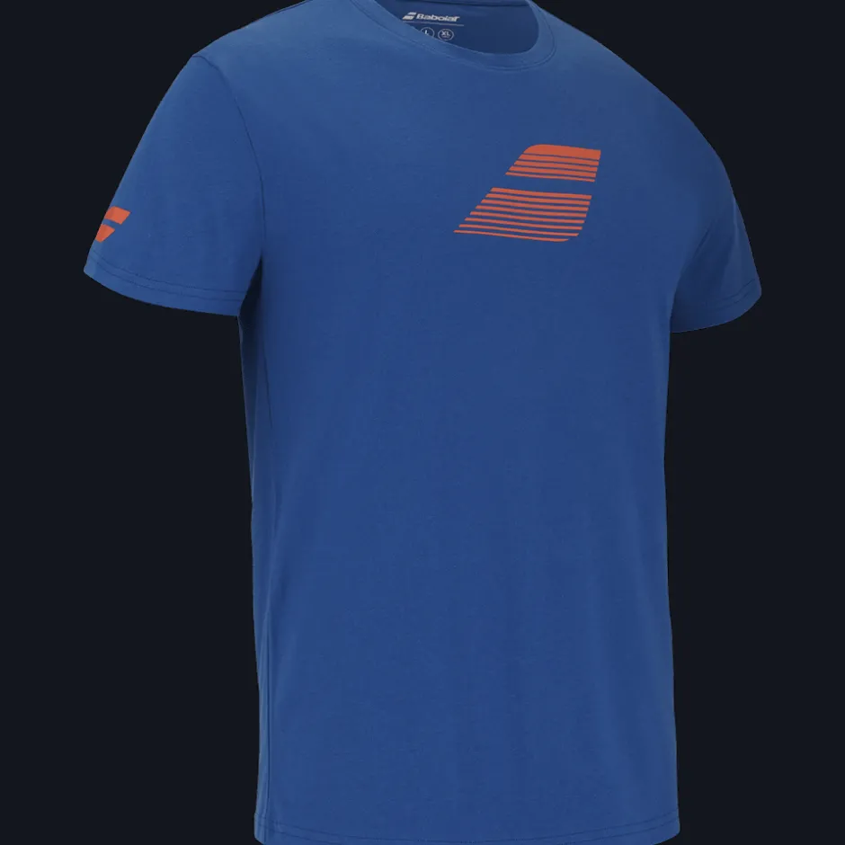 Babolat Exercise Big Flag Tee Mann> Tops