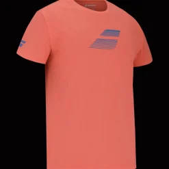 Babolat Exercise Big Flag Tee Mann> Tops