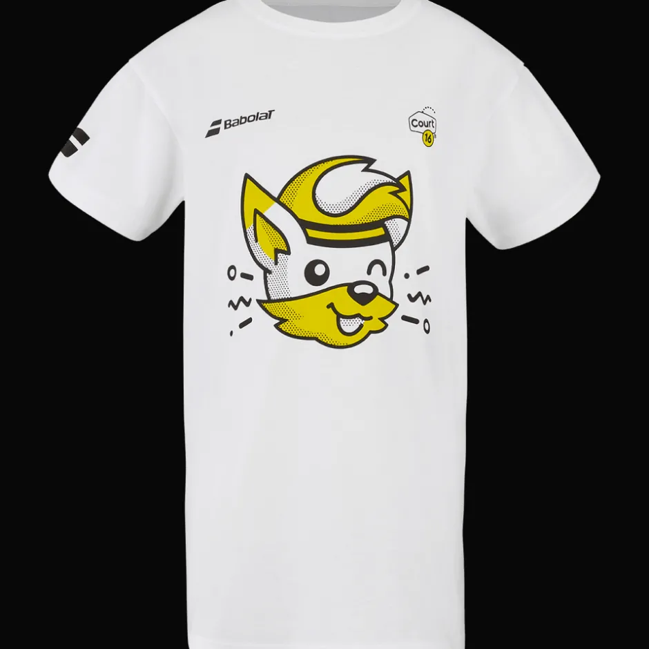 Babolat Exercise Cotton Tee C16 Junior>Kinderen Jongeren/kinderen|Jongeren/kinderen