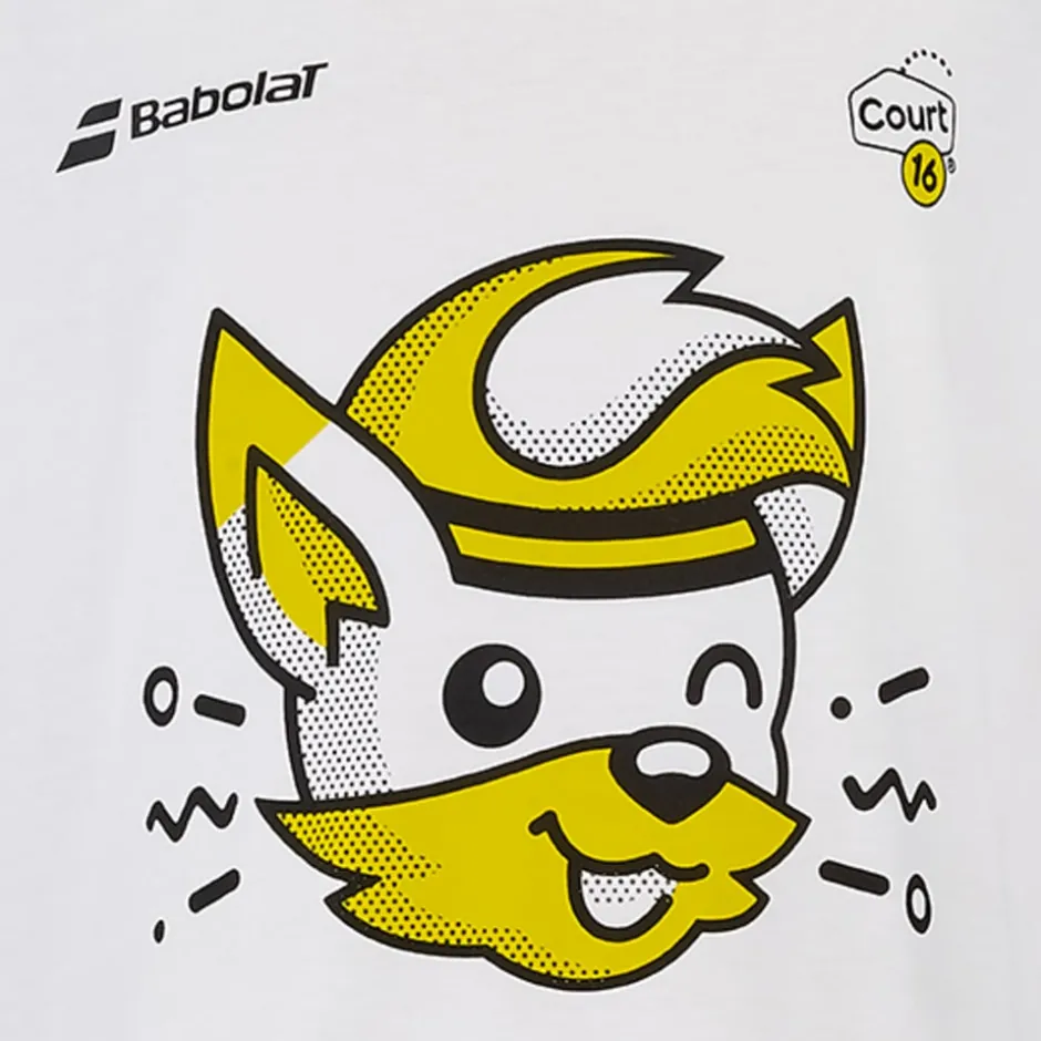 Babolat Exercise Cotton Tee C16 Junior>Kinderen Jongeren/kinderen|Jongeren/kinderen