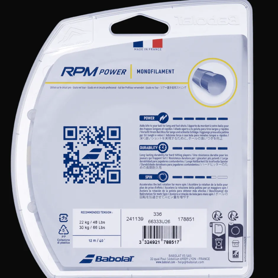 Babolat RPM Power 12M> Monofilament